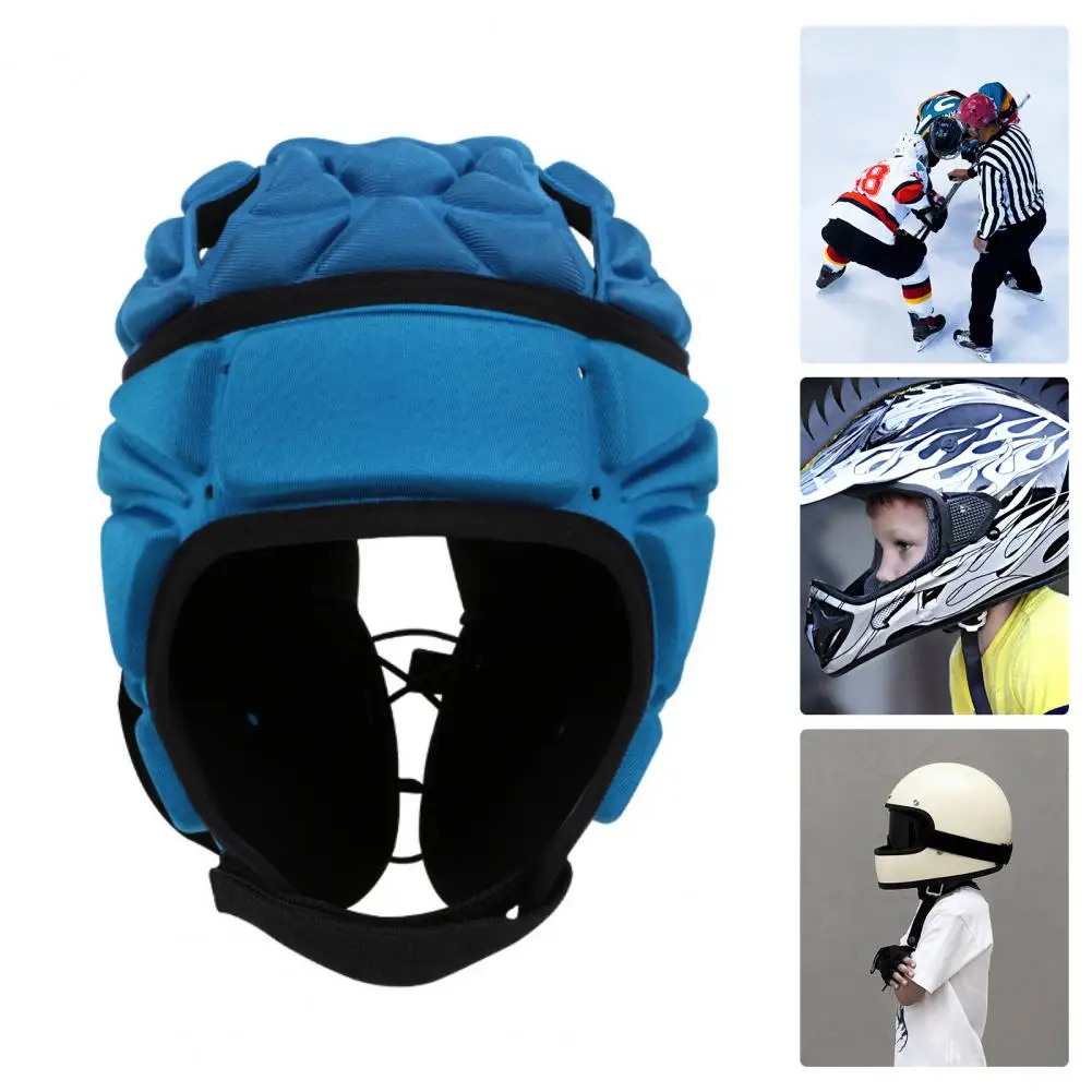 Shock Absorption Ventilation Holes Shock Absorption Adjustable Rugby Helmet for Kids