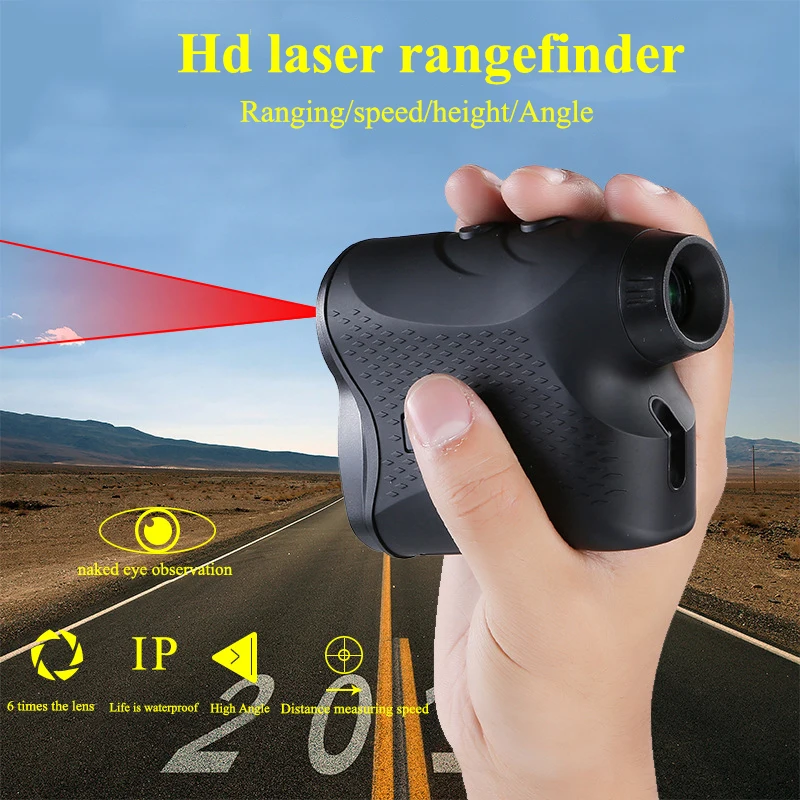 

600m Multi-function Range Finder Ranging Height Measurement Speed Measuring Angle Engineering Construction Geological Survey