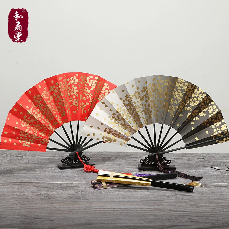 |Japanese style ten bones bat official dance fan