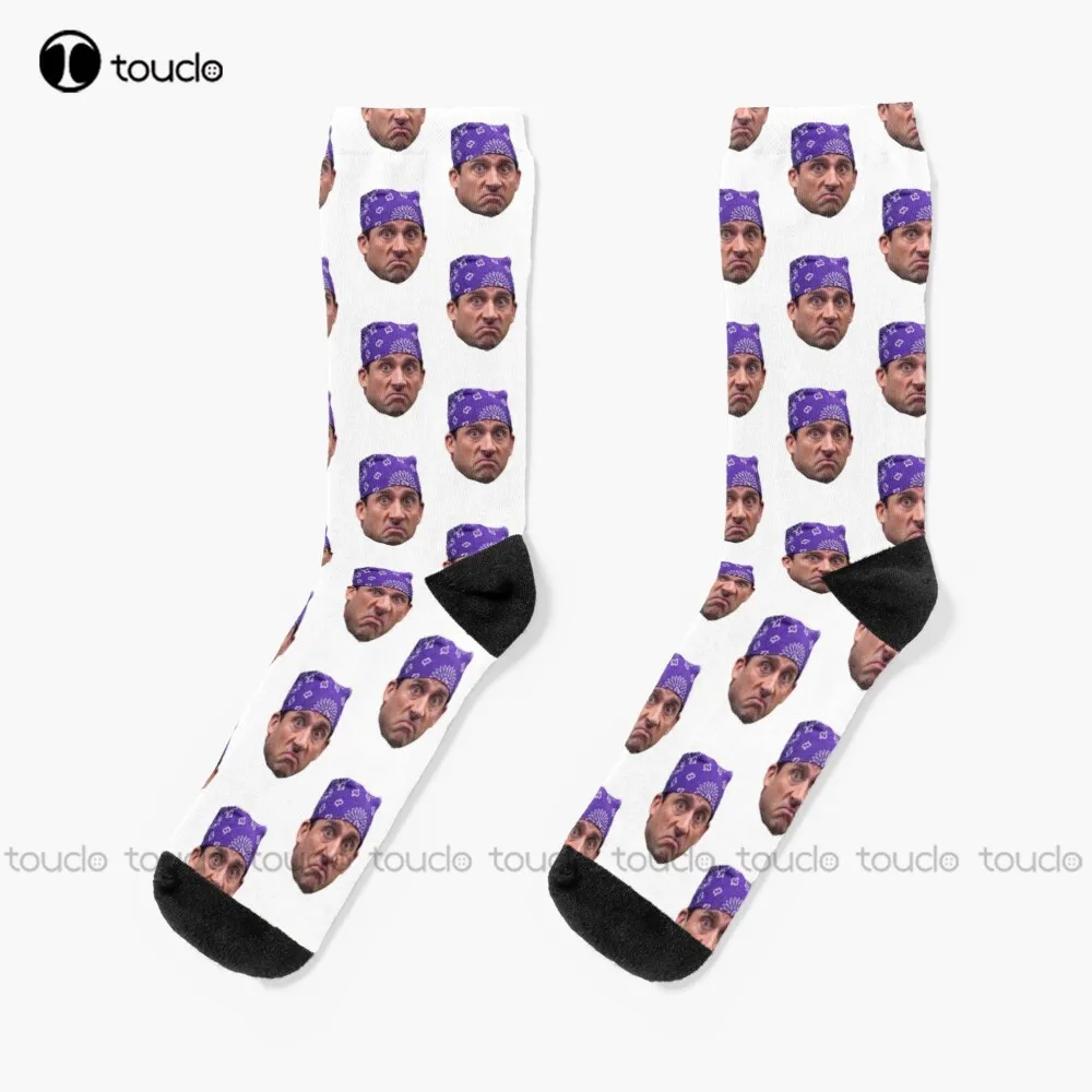 Prison Mike Dwight Dwight Schrute The Office Socks Mens Socks Size Personalized Custom Unisex Adult Teen Youth Socks Fashion New