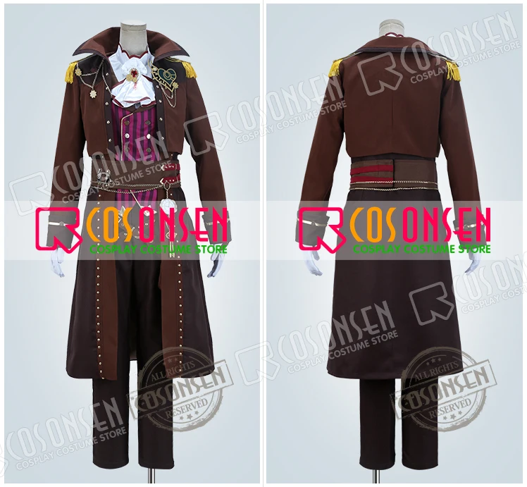 Ensemble Sterren Shu Itsuki Discovery Steampunk Museum Cosplay Kostuum Cosplayonsen Custom Made Volledige Set