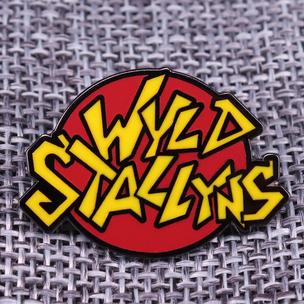 Bill and Ted Wyld Stallyns Logo Enamel Pin Men gifts