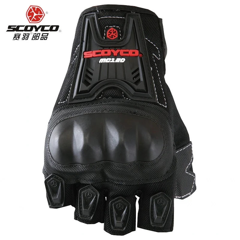 New Brand Scoyco MC12 Full Finger Carbon Safety Motorcycle Gloves Cycling Racing Riding Protective Gloves Motocross Gloves