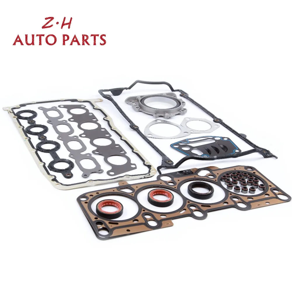 Engine Piston Ring Cylinder Gasket Bearing Shell Repair Kit For Audi A3 A4 A6 TT VW Golf Beetle Jetta Passat 1.8T 06B107065N