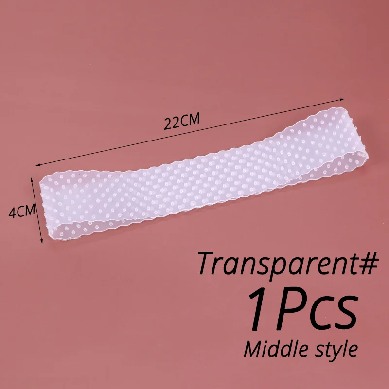 Silikon-Perückenband, elastischer Perückengriff, braun, transparent, schwarz, Stirnband zur Fixierung von Perücken, beiges Haarband ohne Gel oder Kleber, rutschfest