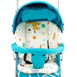 Baby's Highchair Almofada Pad, Kids Booster Assentos, Alimentação Cadeira Mat, Stroller Mat, 100% Algodão