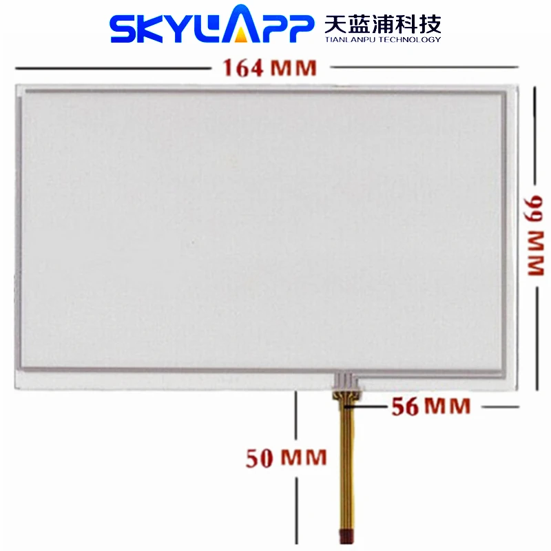 

Touch Screen Glass Digitizer for Tablet, MID Resistance, Handwritten Touch Panel, 7 inch , 164mm * 99mm, AT070TN90, AT070TN93