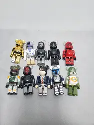 starwar mandalorian Darth Vader D2-R2 Super Rare 100% bear brick Bearbrickly Decoration Figure Collectable model toys