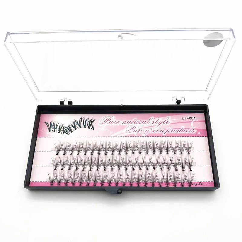 1 box of 60 bunches of grafted eyelashes 10D eyelash extension pure handmade eyelash extension tool wholesale eyelashes