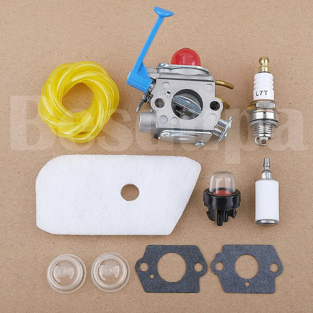 Vergaser Carb Für Husqvarna 125R 128C 128R 128CD 128LD Trimmer Edger Pinsel Cutter Motor Teil 545081848 545130001 Carb Dichtung