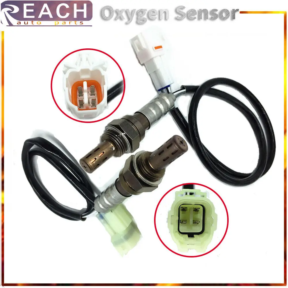 2pcs Upstream+Downstream Oxygen Sensor For 2001-2002 Suzuki Vitara L4-1.6L 2.0L