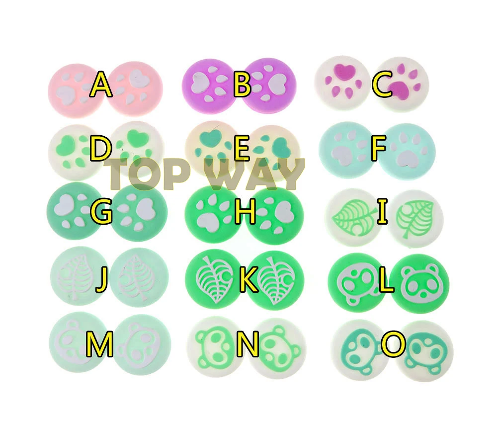 4 stks 3D Analoge Thumb Stick voor Nintend Schakelaar NS Vreugde Con Joystick Caps Vervanging Reparatie Onderdelen Mod Kit voor JoyCon