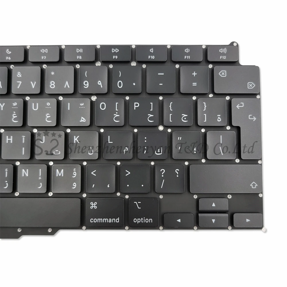 Clavier arabe pour ordinateur portable Macbook Pro Retina air 13.3, accessoire flambant neuf, Dallas EMC 3598 2020, A2337