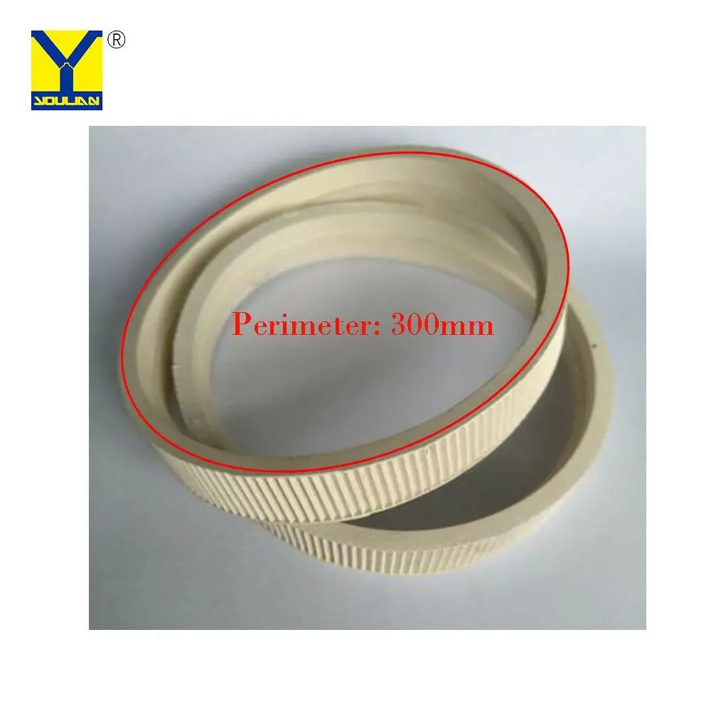 Package of 10Pcs Belt for MY-380F Auto Solid Ink Coding Machine Date Printer Part Belt Drive Conveyor Rubber Ring