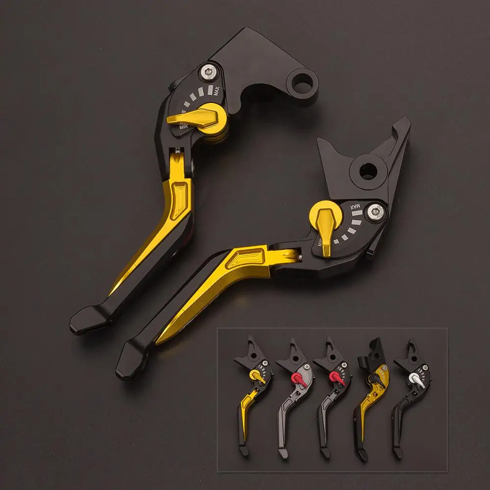 For TRIUMPH SPEED TRIPLE 2004-2007 CNC 3D Adjustable Folding Extendable Motorcycle Brake Clutch Levers Handle Grips Set