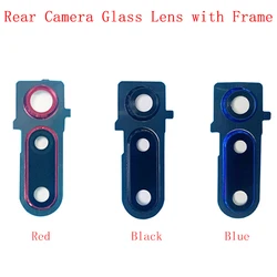 Rear Back Camera Lens Glass with Frame Holder Rear Housing Cover For Huawei Honor View 20 V20 Replacement Parts