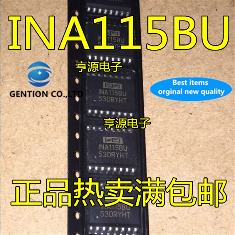 10個INA115 INA115BU SOIC-16アンプic在庫100% 新とオリジナル