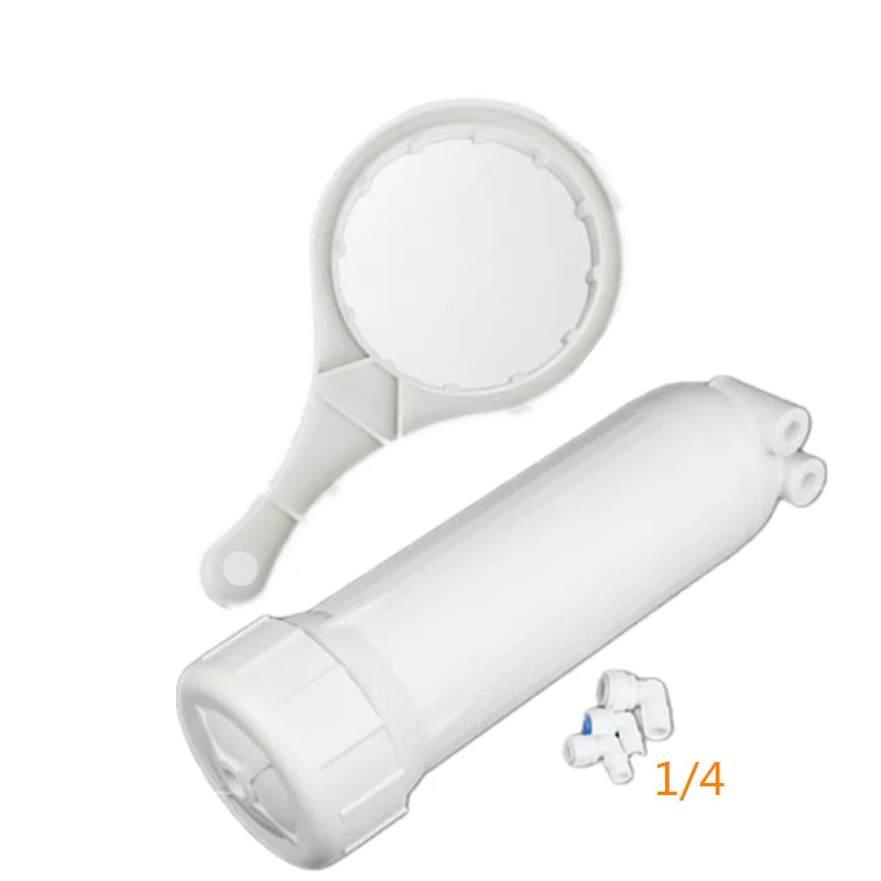 3012-300/400RO Filter Air Membran Perumahan Kunci 1/4 Koneksi Cepat Bagian Pembersih Air Dapur