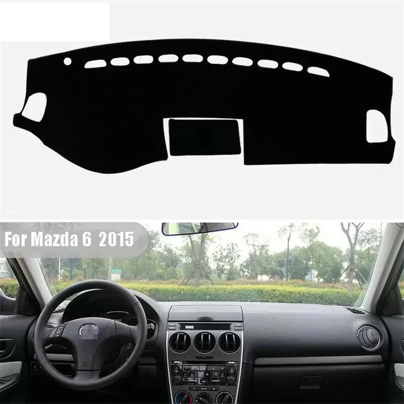 For Mazda 6 2013-2015 Dashboard Cover Non Slip Dash Mat Sun Shade Carpet Pad Accessories for the car