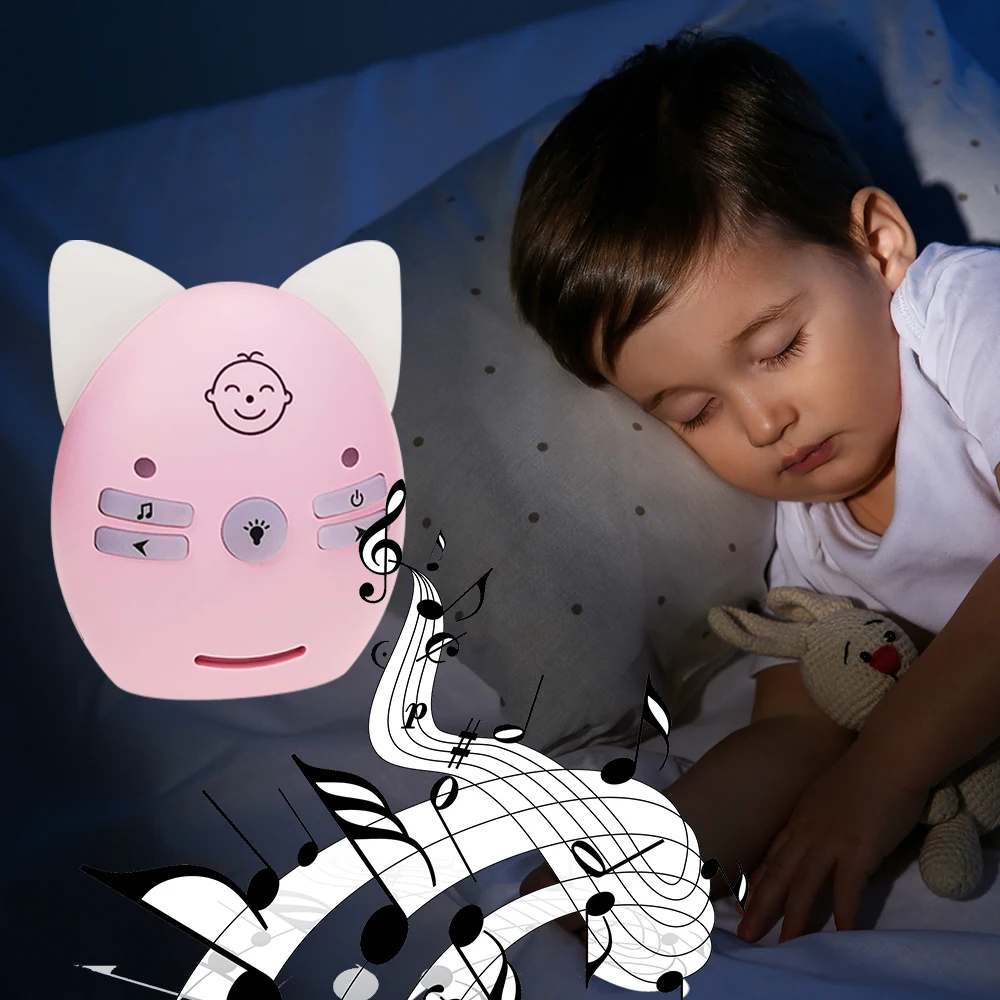 Baby Monitor 2.4GHz Digital Wireless Transmission Walkie-talkie Two Way Audio Nanny Babysister Monitor Safety Crying Alarm