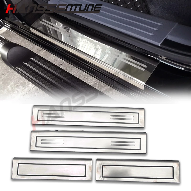 

4x4 Exterior Accessories Stainless Steel scuff plate Door Sill For Ranger 2012+