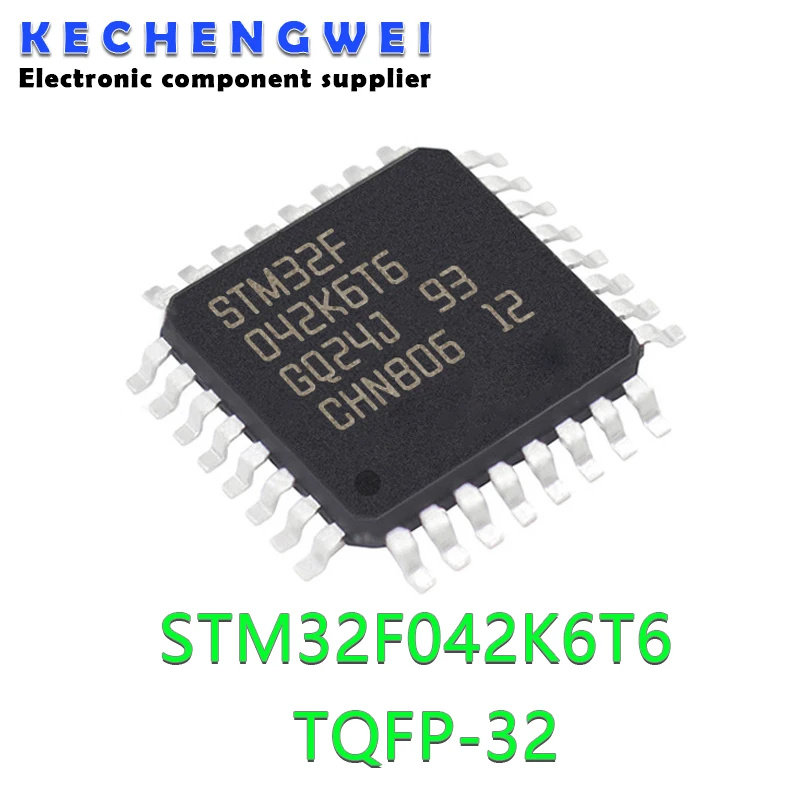 (1piece)100% New STM32F042K6T6 STM32F 042K6T6 QFP-32 Chipset