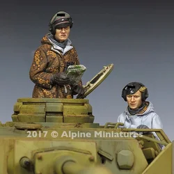 1/35 레진 모델 피규어 GK, 밀리터리 테마, 미조립 및 도색되지 않은 키트