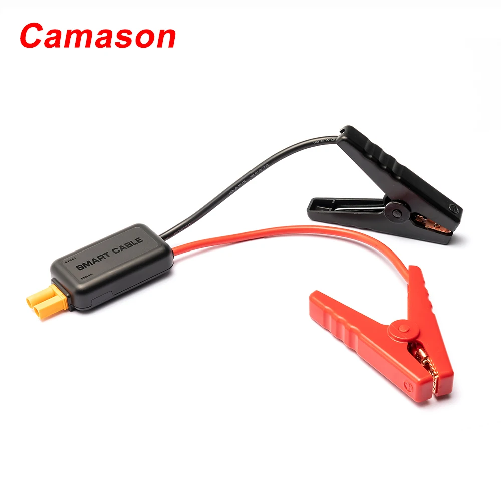 Camason-clips inteligentes para Cables de refuerzo de arranque de coche, accesorios de abrazadera de batería de coche de emergencia, Clip de cable