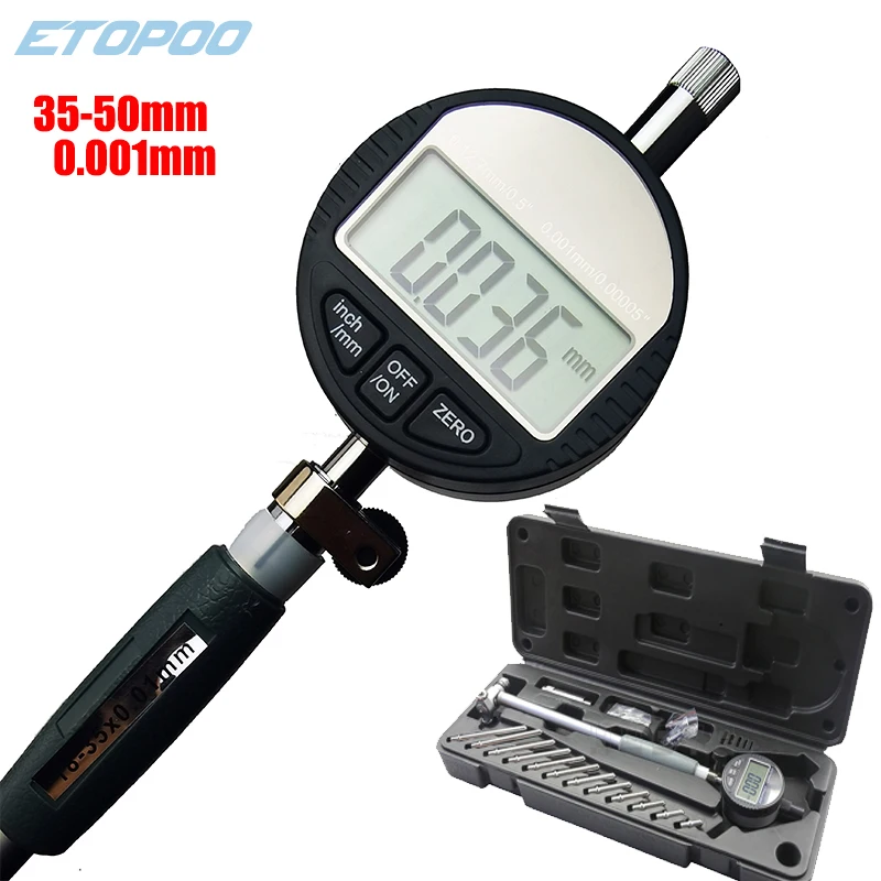 Dial Bore Gauge Indicator 18-35-50-50-160MM 0.01mm Diameter Indicators Precision Engine Cylinder Measuring Test Kit Tool Meter