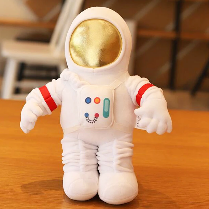 

Cartoon Space Astronaut Spaceship Doll Children's Pillow Plush Toy Christmas Birthday Stuffed Gift