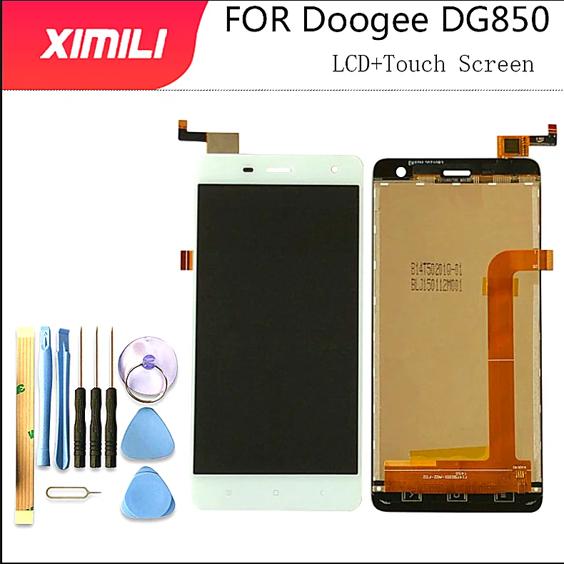 

5.0 inch For Doogee DG850 LCD Display Touch Screen Digitizer Assembly High Quality For Doogee DG850 LCD Screen