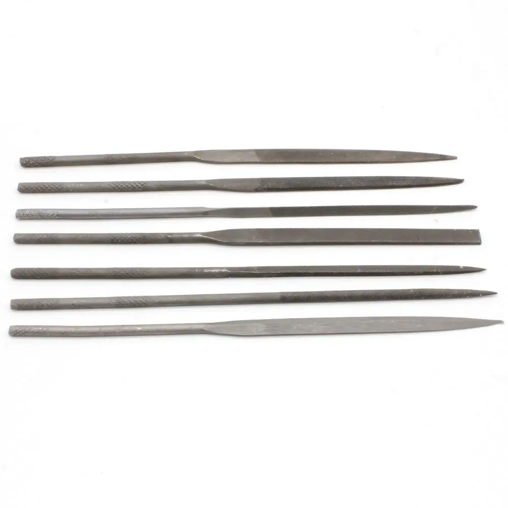 140mm Needle Files For Wood Metal Glass Stone Carving Craft Jewelry Tools