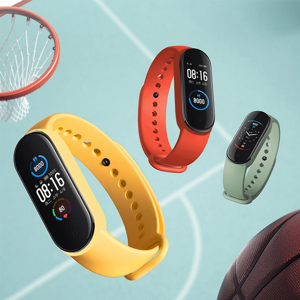 Bracelet de montre en Silicone pour Xiaomi Mi Band 7 6 5 4 3, accessoires de montre intelligente