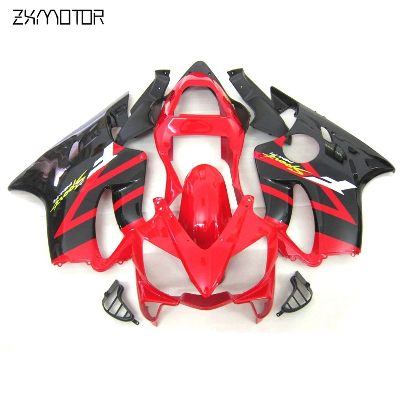 

Custom Painted Injection Bodyworks Fairing kits for Honda CBR600 F4i 2001 2002 2003 black red set cbr 600 f4i 01 02 03 HB48