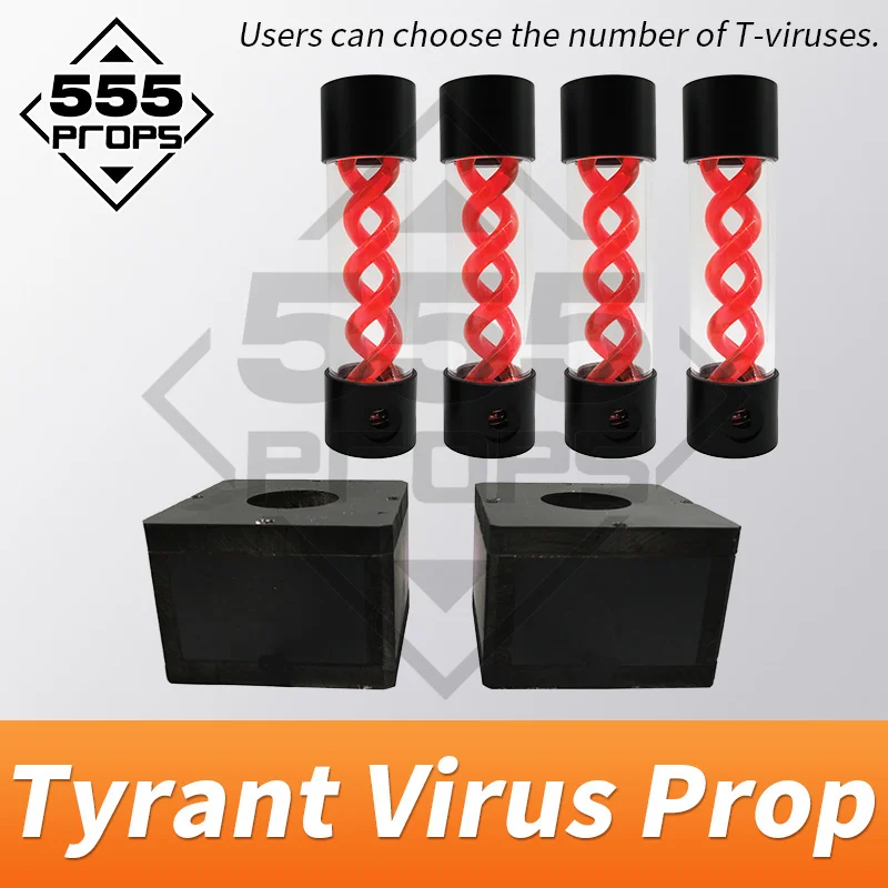 Room escape prop Tyrant virus prop put the virus to the designated location to unlock from  real life adventurer games