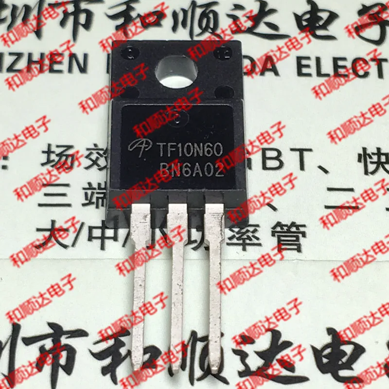 10pcs AOTF8N65 TF8N65 AOTF10N60 TF10N60 TO-220F AOTF4N60 TF4N60 AOTF9N90 TF9N90 AOTF10N65 TF10N65 AOTF11N60 TF11N60 AOTF12N60