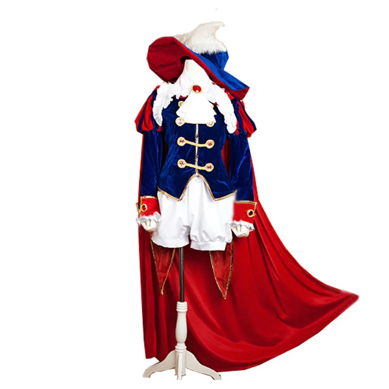 

Cardcaptor Sakura kinomoto sakura cosplay costume Magical costume prince costume with hat and cloak 11