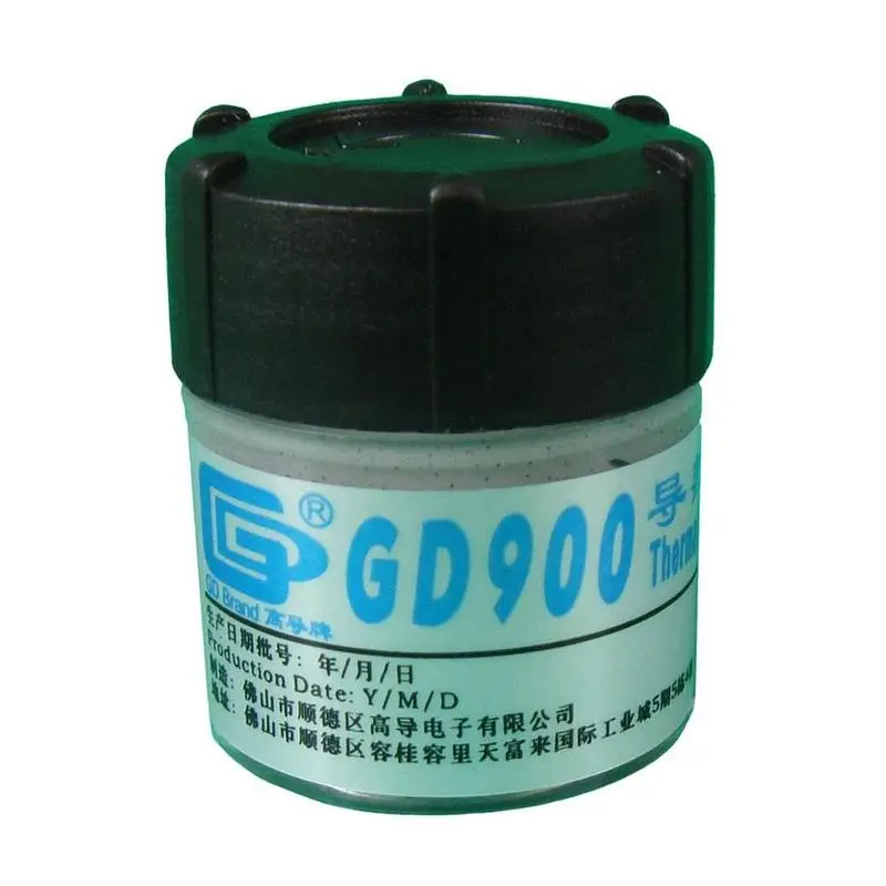 High-conductive Gd900 Thermal Grease Cooling Paste Gray 30g High-end Net Silicone Bottle Weight Cn30 J4W6