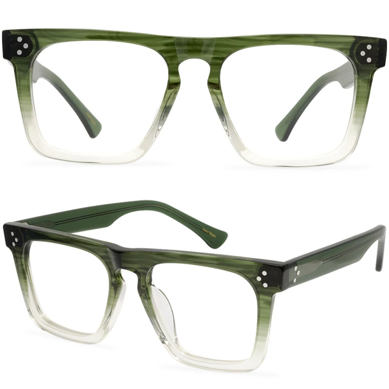 

Luxury Personality Oversized Square Women's Glasses Frame Retro Classic Acetate Eyeglasses High Quality Eyewear Okulary