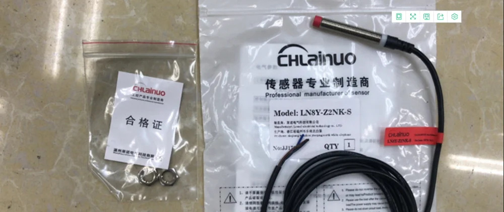 

Сенсорный переключатель «Вэньчжоу Лэно», бесконтактный переключатель LN8Y-Z2NK-S, NPN, NO