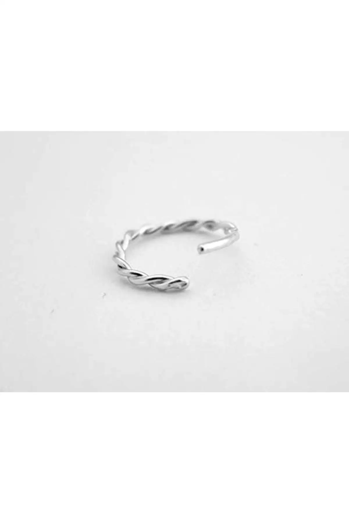 Silver Ring Burma Spiral Speed Up Nose Piercing Nose Ring