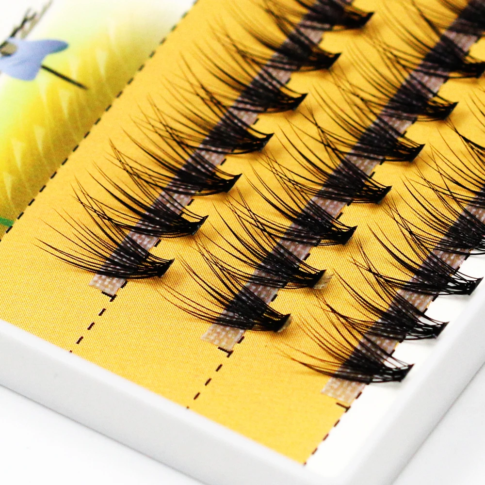 Grafting World 20D Individual Eyelashes Imported Material 0.1 Thickness False Eyelash 8-14mm Premade Volume Fans for Make Up