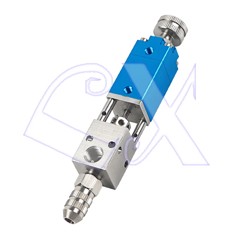 

BF-21A dispensing valve, thimble-type dispensing tool for glue nozzle, working viscosity: 1-1.000.000pcs