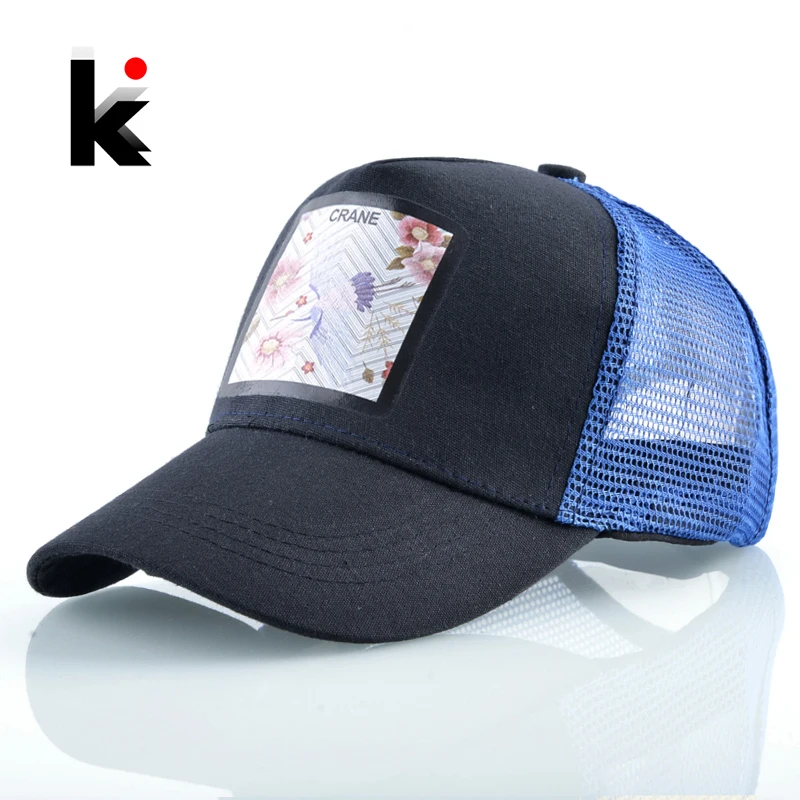 

2020 New Baseball Cap Breathable Mesh Snapback Hat Men Women Outdoor Visor Caps Fashion Hip Hop Trucker Bone Cotton Summer Cap