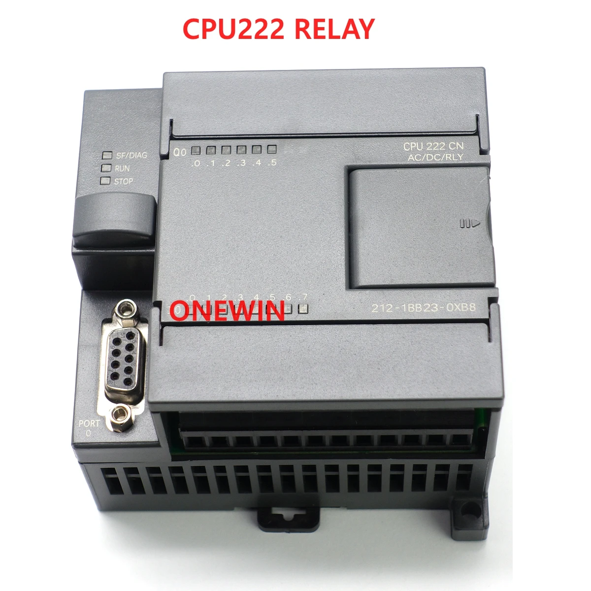 Compatible CPU222 S7-200 PLC Programmable Controller 8 input 6 Output 1 PPI RELAY Transistor 212-1BB23-0XB8 212-1AB23-0XB8