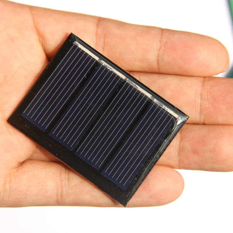 

BUHESHUI Small 2V 0.25W Solar Panel Polycrystalline Solar Cell Module Charger For 1.2V /1.5V Battery 50*38MM 100pcs