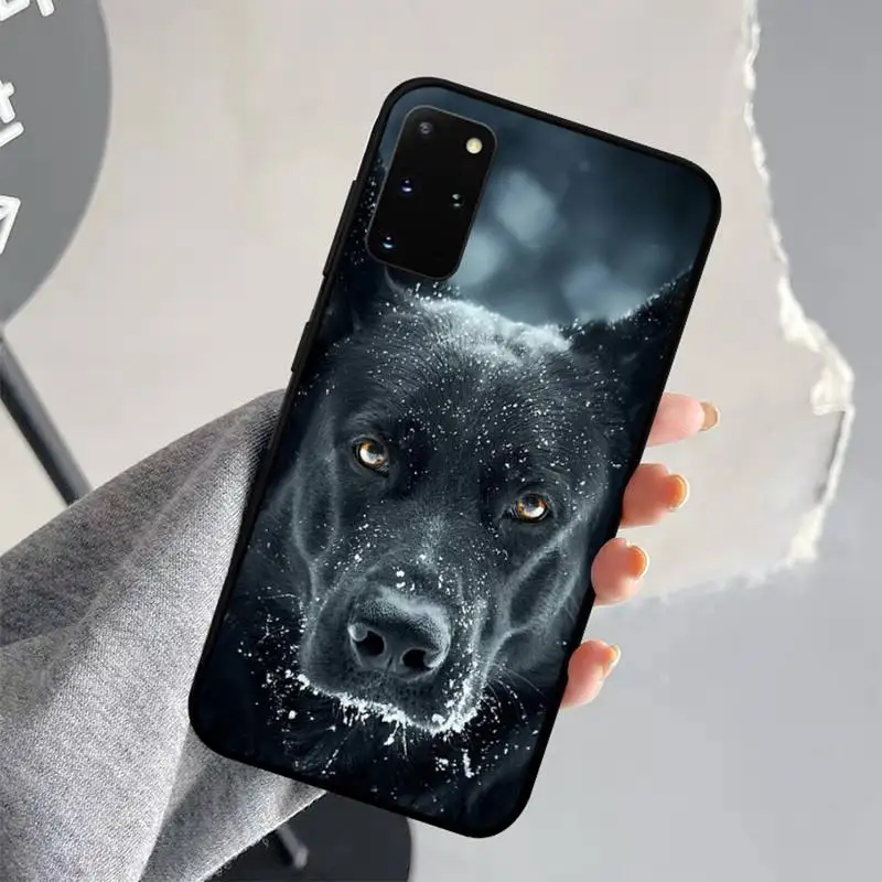 German Shepherd Dog Phone Case for Samsung S21 S10 Lite S20 Ultra S9 S8 Plus S7 S6 edge S5 cover