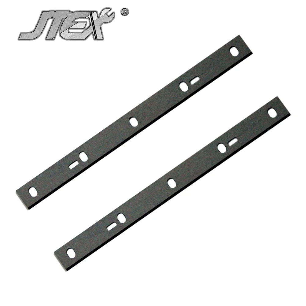 JTEX HSS Planer Blades 258x22x1.8mm for Zipper Zi HB204, Scheppach HMS Woodworking Tool Parts 2PCS