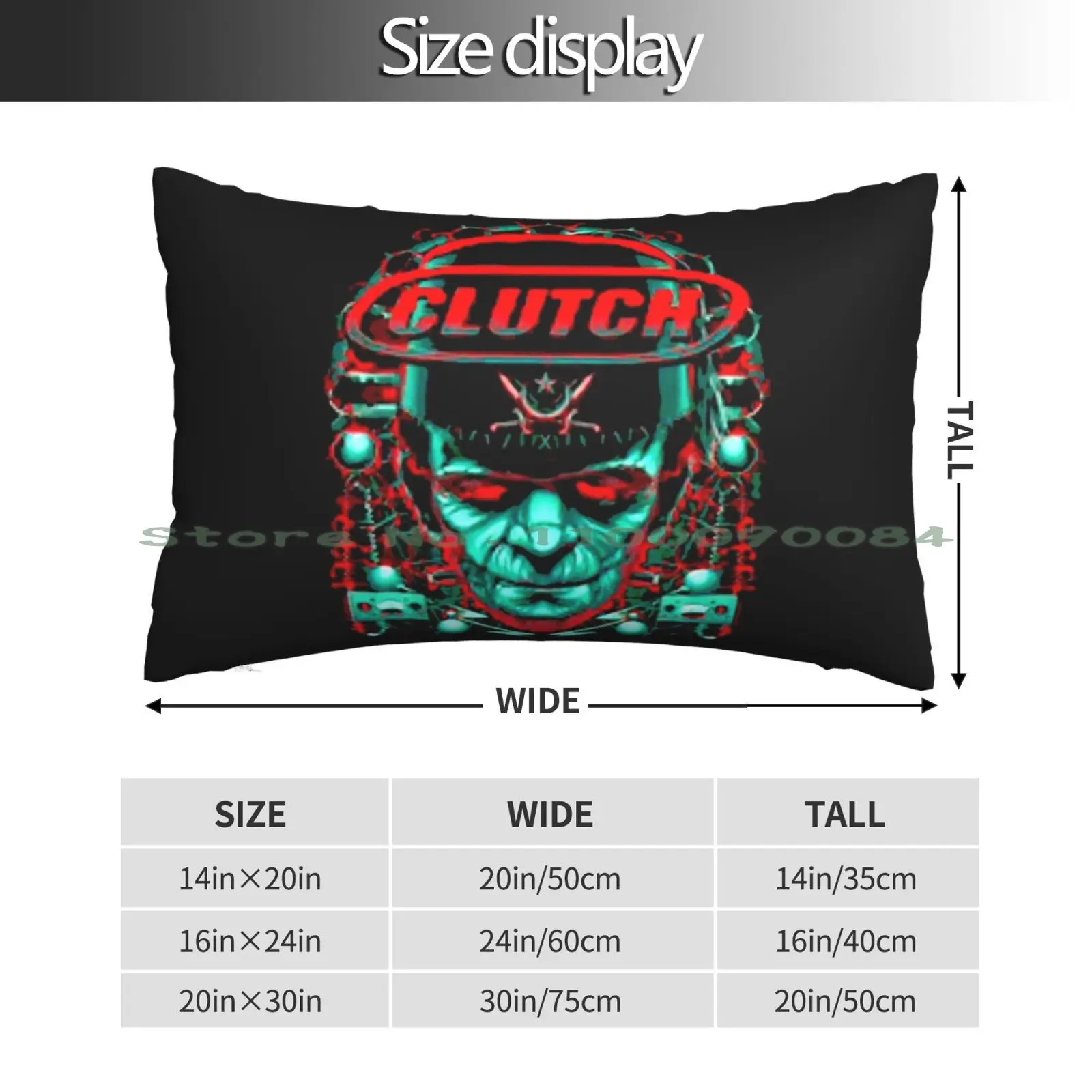 C-L-U-T-C-H 01 Trending Clutch Pillow Case 20x30 50*75 Sofa Bedroom Computer Geek Nerd Error 404 404 Error Not Found Beer