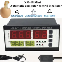 XM-18 Mini Digital Automatic Egg Incubator Control System Computer Control Incubator Poultry Incubator Egg Hatcher System 40%Off